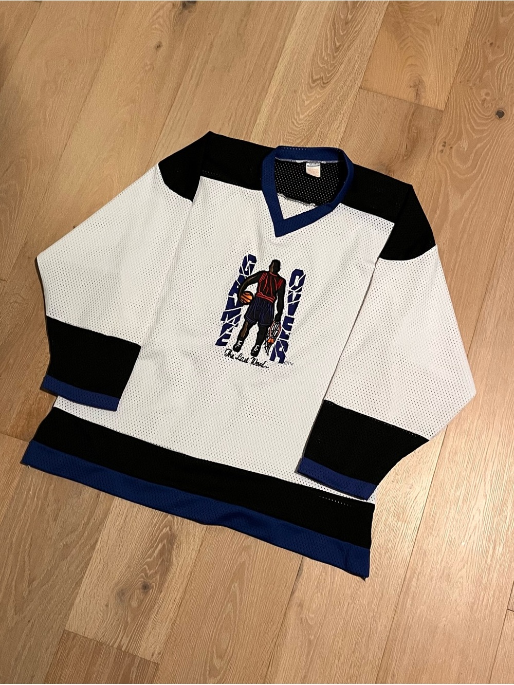 Vintage Michael Jordan Retirement Gamewear Hockey Jersey